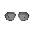 Prix ​​supérieur d&#39;usine Top gamme Full Rim Double Bar High Quality Metal Sunglasses pour unisexe